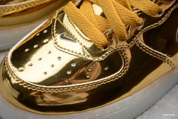 Kids Air Mid Gold 314197-8100 Nike Metallic WB 1 Force 0223